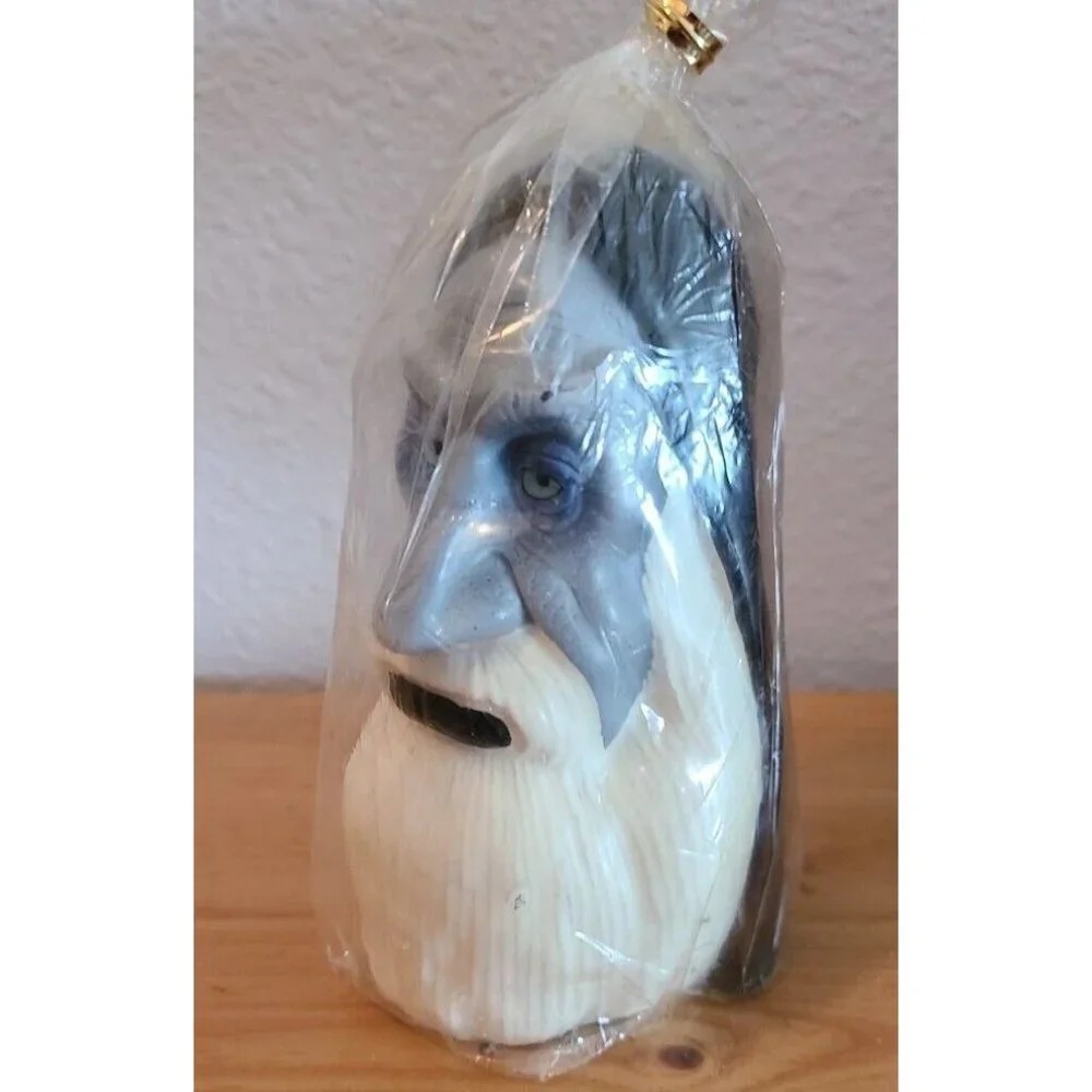 NEW Vintage 1996 Paper Magic Group Spooky Wizard Art Wax Candle Gothic Halloween